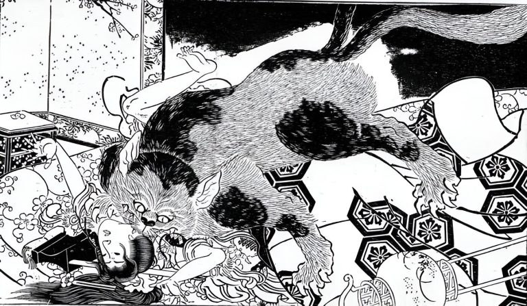 japanese supernatural cats 化け猫