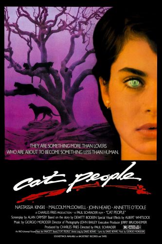 Alternate poster for Cat People bohemian cats tarot
